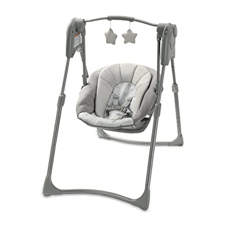 Graco® Slim Spaces™ Compact Baby Swing, Reign