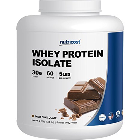 Nutricost Whey Protein Isolate (Milk Chocolate) 5LBS