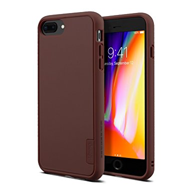 Casetify DTLA iPhone 8 Plus Case with Military Grade Drop Protection and Dual-Layered Shockproof Material (Maroon, iPhone 8 Plus)
