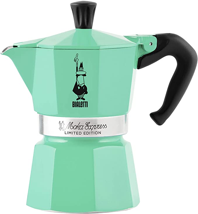 Bialetti Moka Express ICE Aluminium Coffee Pot, 3 Cups