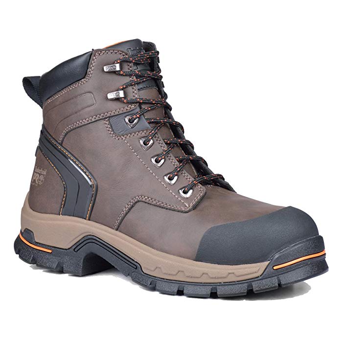 Timberland PRO Men's 6" Stockdale GripMax Alloy-Toe Work and Hunt Boot