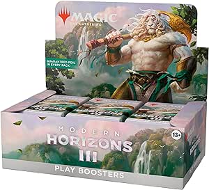 Magic: The Gathering Modern Horizons 3 Play Booster Box - 36 Packs (504 Magic Cards)