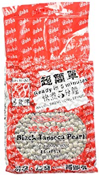 E-Fa Brand Premium Grade Black Tapioca Pearls (6.6 lb) [Bubble Tea]