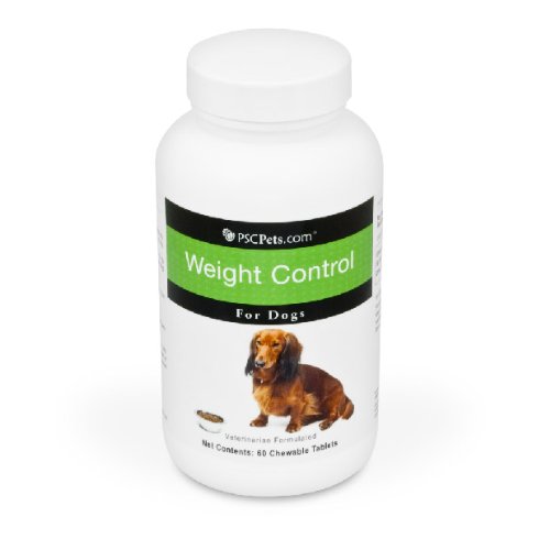 PSCPets 60 Count Weight Control Tablets for Dogs