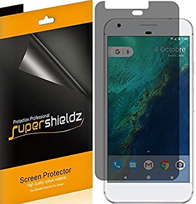 [2 Pack] Supershieldz- Privacy Anti-Spy Screen Protector Shield For Google Pixel XL -Lifetime Replacements Warranty - Retail Packaging