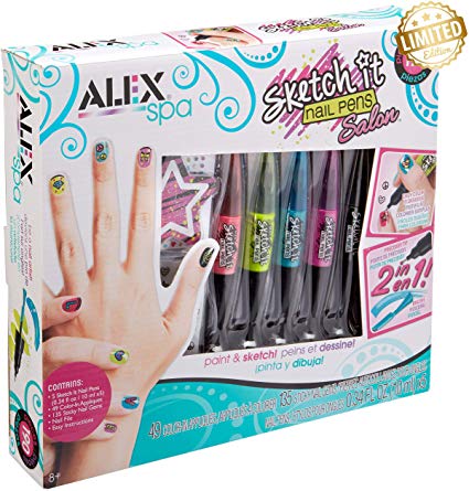 ALEX Toys Spa Sketch It Nail Pens Salon - Limited Edition