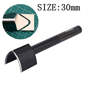 Aiskaer 1PCS DIY V-Shaped Leather Cuttting Punch Cutter Tools for Belt/Wallet DIY Handwork(V-30mm)