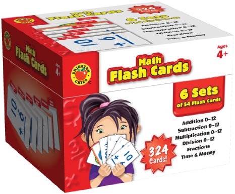 Brighter Child Math Flash Cards