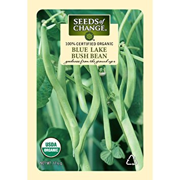 Seeds of Change 01479 Certified Organic Bean, Blue Lake Bush