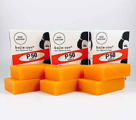 ORIGINAL Kojie San Skin Lightening Soap | 6 bars of 65 grams | FREE US Shipping