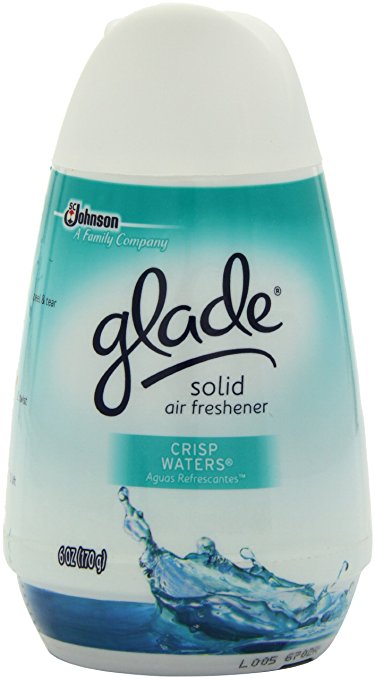 Glade Solid Air Freshener, Crisp Waters, 6-Ounce (Pack of 6)