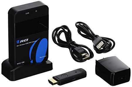 Orei Wireless HDMI Transmitter Receiver Extender Upto 30' To Stream 1080p 3D Video, Laptop, Gaming, Receive, to HD TV Projector