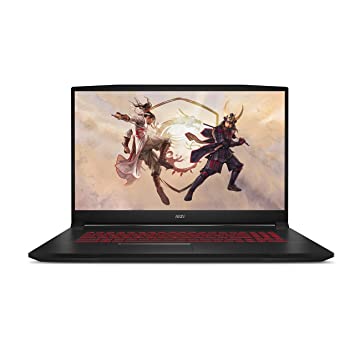 MSI Katana GF76, Intel 11th Gen. i7-11800H, 43CM FHD 144Hz Gaming Laptop (16GB/512GB NVMe SSD/Windows 11 Home/Nvidia RTX3050 4GB GDDR6/Black/2.6Kg), 11UC-848IN