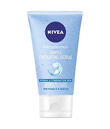 NIVEA Gentle Exfoliating Face Scrub, 150 ml, Pack of 3