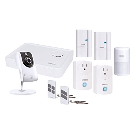 Uniden HC84 Video Surveillance Uniden Smart Home Security System, White (HC84)