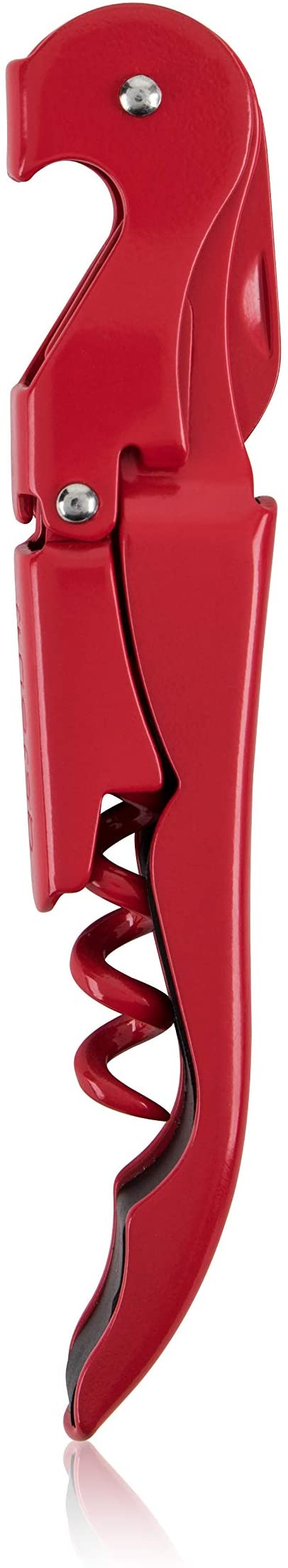 True Truetap Full Red Double Hinged Corkscrews