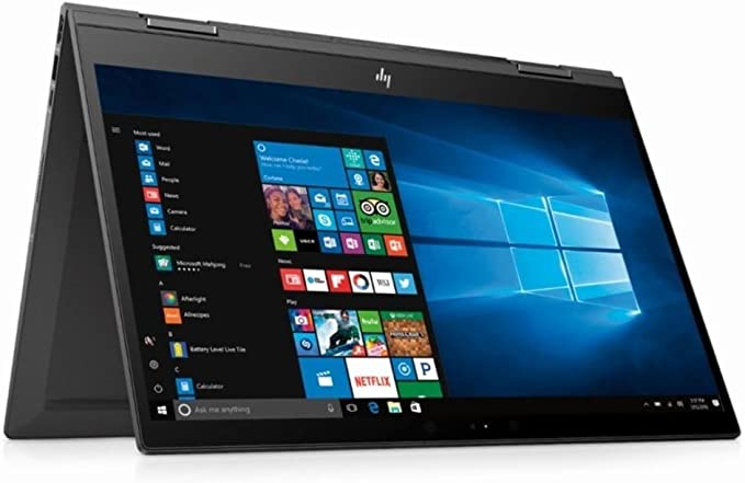 HP 15.6" FHD Touchscreen 2 in 1 Laptop Computer, AMD Quad-Core Ryzen 7 2700U up to 3.8GHz, 16GB DDR4, 256GB SSD, 2x2 802.11ac WiFi, Bluetooth 4.2, USB 3.1 Type C, HDMI, Backlit Keyboard, Windows 10