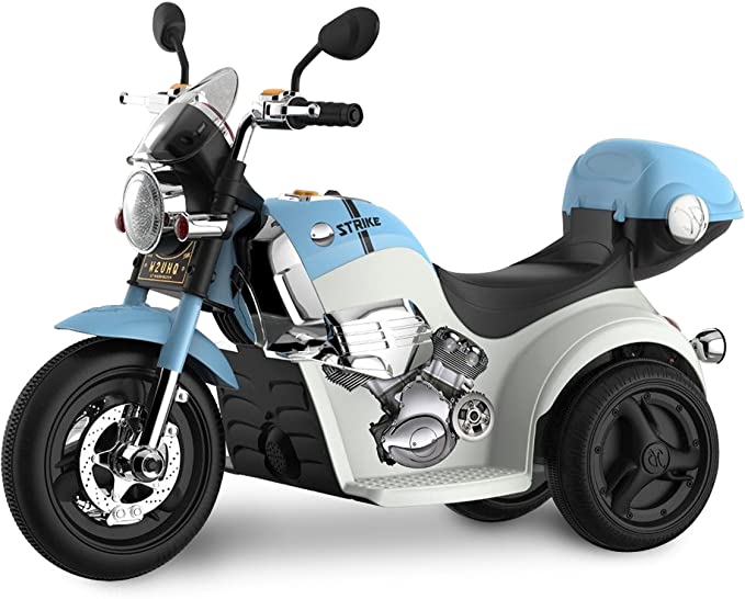 Kid Motorz Motorcycle in Blue (6V)