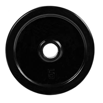 CAP Barbell Rubber Coated Weight Plate