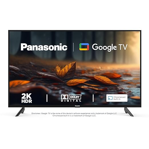 Panasonic 108 cm (43 inches) Full HD Smart LED Google TV TH-43MS660DX (Black)