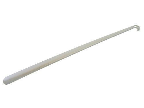 Home-X Extra Long Metal Shoehorn, 31.5 Inch Long Shoe Horn - Convenient and Easy to Use, No Excessive Bending