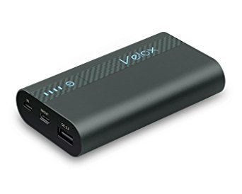 Velox 6000 mAh Power Bank, Portable Battery Charger with QC 3.0 Qualcomm Quick Charge 3.0, Input & Output Type C For iPhone, iPad, Samsung, LG & Motorola.