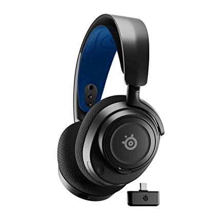 NEW SteelSeries Arctis Nova 7P Wireless Multi-Platform Gaming & Mobile Headset — Simultaneous Wireless 2.4GHz & Simultaneous Bluetooth — 38Hr Battery — USB-C — PS, PC, Switch, Mobile