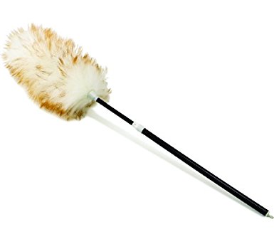 Rubbermaid Commercial FG9C04000000 Lambswool Duster with Telescoping Plastic Handle