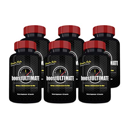 boostULTIMATE Testosterone Booster Pills, Low T Supplement with Tongkat Ali, Maca, L-Arginine & Ginseng for Natural Male Enhancement - Increase Your Muscle Size, Energy & Stamina (360 Capsules)