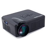 Sourcingbay BL35 Portable Mini LED Home Theater Cinema Projector Support HDMIVGAUSBSDMicro USBAVTV Black