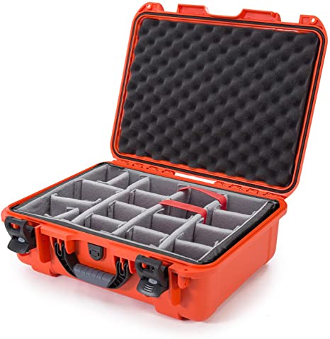Nanuk 930 Waterproof Hard Case with Padded Dividers - Orange