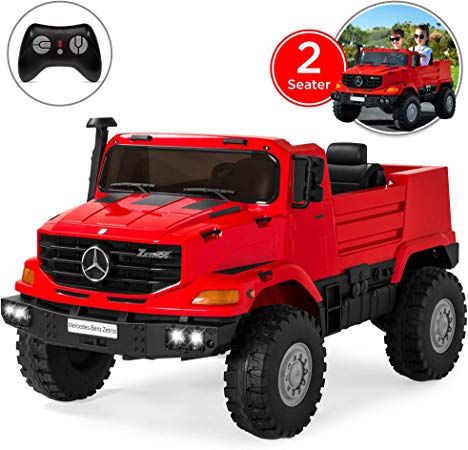 Best Choice Products Kids 24V 2-Seater Mercedes-Benz Ride-On SUV w/ Remote Control, 3.7 MPH, Red