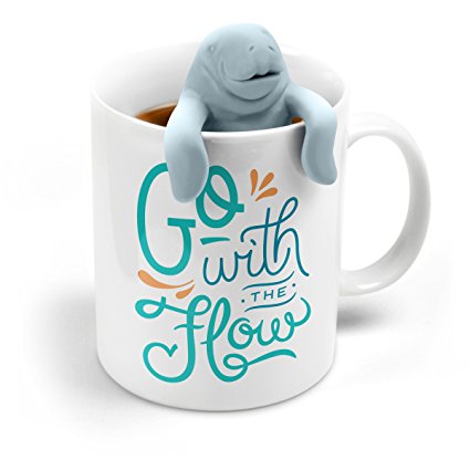 Fred TWO FOR TEA  Infuser and Mug Gift Set, Manatea