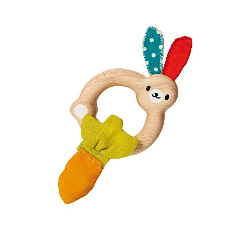 Plan Toys Bunny Rattle