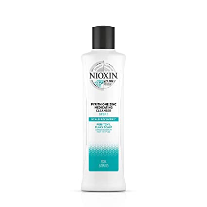 Nioxin Scalp Recovery Anti-Dandruff Medicating Cleanser Shampoo, 6.76 Fl Oz