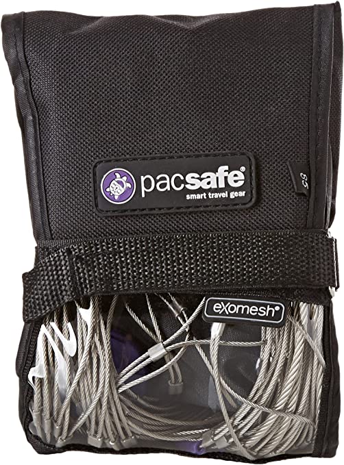 Pacsafe 85L Backpack and Bag Protector, Metal