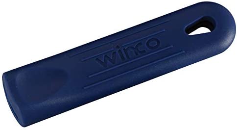 Winco AFP-2HX-3, Removable Silicone Sleeve for 10" & 12" Fry and Sauce Pans, Fry Pan Grip Handles Fit AFP-7, AFP-8, ASP-1, ASP-2, 3-Pcs/Pack