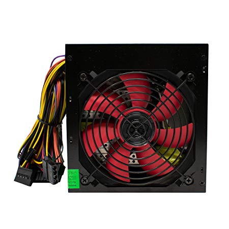 PSU 500W ATX Switching Power Supply / 12cm Silent Red Fan / for PC Computer / iCHOOSE