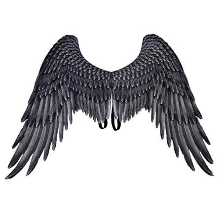 Lomsarsh Cosplay Wings, Kids Bird Wings Costume Feathered Dress Up Accessory-Boys Girls Pretend Play Games Wings Cosplay Pretend Play Dress Up Costume Accessory