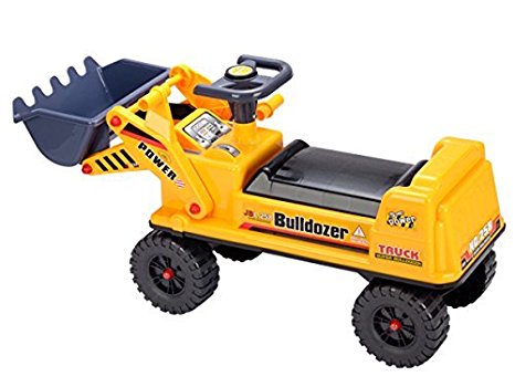 deAO Childrens Ride on Excavator Digger Kids Farm Outdoor Toy Ride On Tractor DIGGER