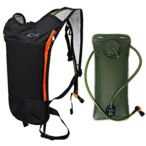 Baen Sendi Hydration Pack with 2L Backpack Water Bladder - Great for Outdoor Sports of Running Hiking Camping Cycling Skiing