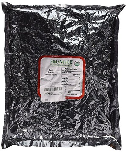 Frontier Natural Products Organic Beet Powder, 16 oz. Pack of 2