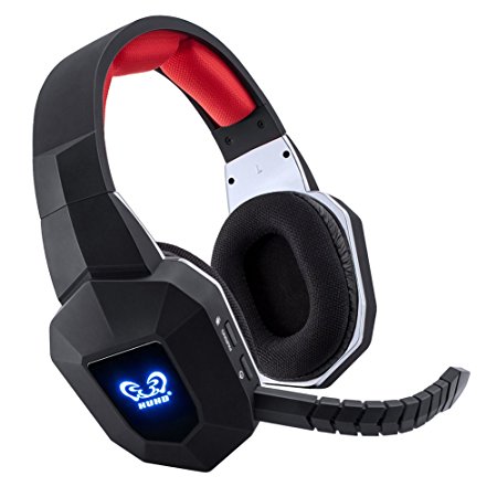BliGli Wireless Headset 2.4Ghz Optical Noise Canceling USB Game Headphones with Mic for XBOX 360,XBOX ONE,PS4,PS3,PC