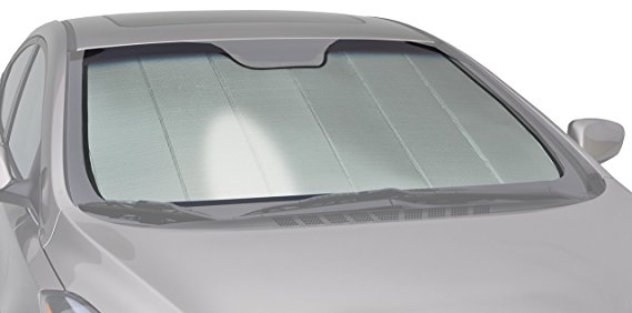 Intro-Tech FD-58-P Custom Fit Premium Folding Windshield Sunshade for select Ford Escape Models, Silver