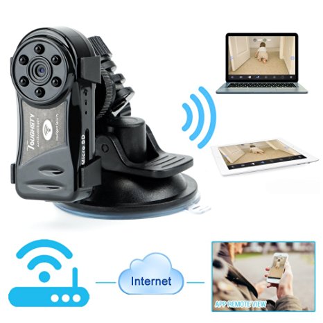 Toughsty™ 8GB Mini Wifi Network Camera Video Recorder DV Camcorder Support iPhone Android APP Remote View