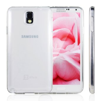 Note 3 Case JETech Samsung Galaxy Note 3 Case Cover Soft Clear Shock-Absorption Bumper for Samsung Galaxy Note 3 Note III N9000 - Soft Clear