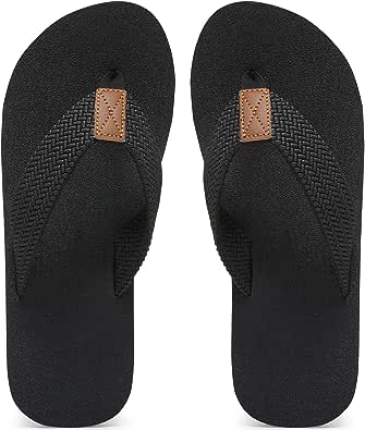 Maiitrip Men's Soft Comfort Flip Flops(Size:7-15)