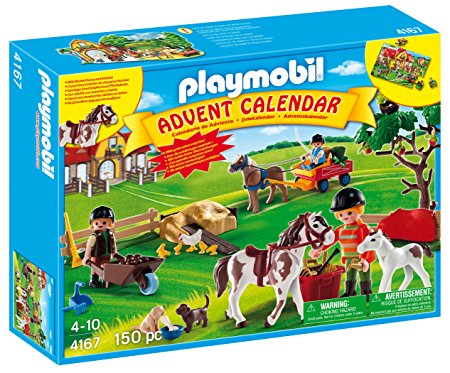 PLAYMOBIL Advent Calendar Pony Farm with Great Additional Surprises