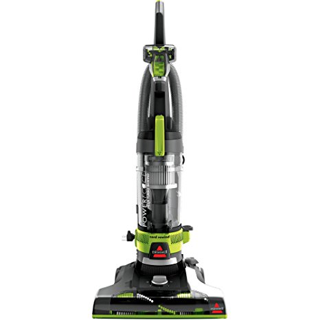 Bissell PowerForce Helix Turbo Rewind Corded Bagless Upright Vacuum with FREE Lysol All Purpose Cleaner, 32 Ounce