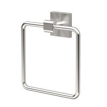 Gatco 4072 Elevate Towel Ring, Satin Nickel